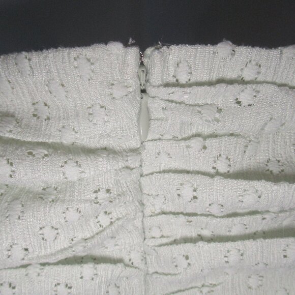 Worth Collective Eyelet Lace Puff Sleeve Midi Dress | Size XL - Picture 5 of 16